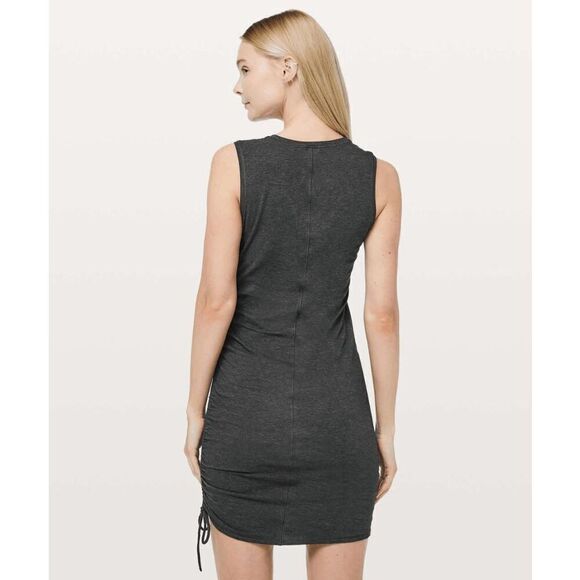 221-EUC Lululemon Cinch It Dress P2P 14.5 - Picture 3 of 7